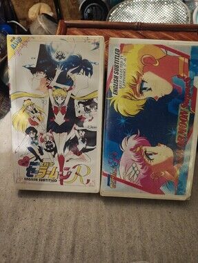 Sailor Moon Super S And Sailor Moon R VHS